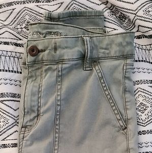 Green , Super Stretch , American Eagle Jeans